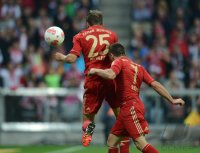 Fussball 1. Bundesliga, Saison 2011/2012:  FC Bayern Muenchen - VfB Stuttgart