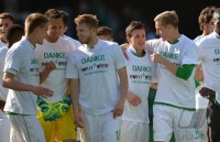 Fussball, 1. Bundesliga  Saison 2013/2014: SV Werder Bremen - Hertha BSC Berlin