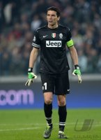 FUSSBALL INTERNATIONAL CHL VIERTELFINALE 12/13: Torwart Buffon Gianluigi (Juventus Turin)