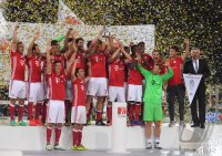 Fussball 1. Bundesliga 16/17 Supercup Finale: Borussia Dortmund - FC Bayern Muenchen