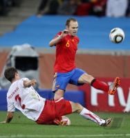 FUSSBALL WM 2010, VORRUNDE: Spanien - Schweiz