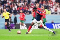 FUSSBALL WM 2022 Halbfinale Frankreich - Marokko
