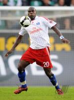 FUSSBALL 1. BUNDESLIGA: Hamburg, DEMEL Einzelaktion