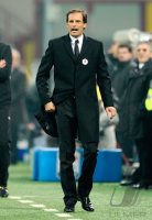 FUSSBALL SERIE A:  Trainer Massimilliano Allegri (AC Mailand)