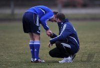 Fussball DFB Pokal 10/11 : Training FC Schalke 04