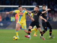 FUSSBALL Coppa Italia  2013/2014: SSC Neapel - AC Rom