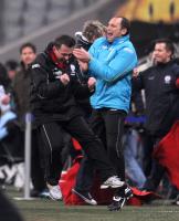 2. Fussball Bundesliga : JUBEL Trainer Christian Hock (RWA)