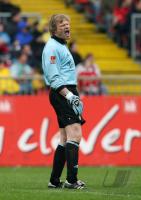 Fussball 1. Bundesliga: Bremen - Bayern, KAHN sauer