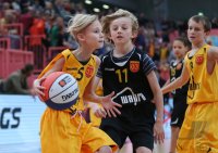 Basketball 1. Bundesliga 17/18 Hauptrunde: Walter Tigers Tuebingen - Telekom Baskets Bonn