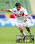 FUSSBALL 1. Bundesliga Stuttgart, CENTURION Einzelaktion