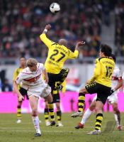Fussball 1. Bundesliga : VfB Stuttgart - Borussia Dortmund