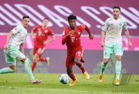 Fussball 1. Bundesliga Saison 20/21: FC Bayern Muenchen - SV Werder Bremen