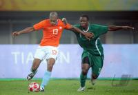 FUSSBALL  Olympia 2008   Vorrunde  Maenner  Holland - Nigeria