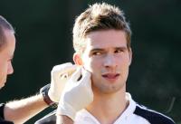 Fitnesstest der Nationalmannschaft in Hamburg