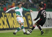 Fussball UEFA Pokal: Bremen - Ajax