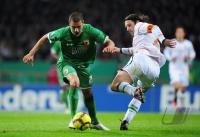 FUSSBALL, DFB Pokal Halbfinale: Bremen - FC Augsburg