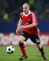 Fussball UEEA CUP: Hamburg, JAROLIM Einzelaktion