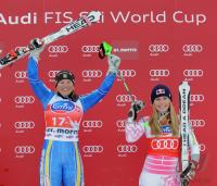 SKI Weltcup  Damen  ST.Moritz;  Siegerin Anja PAERSON (SWE)