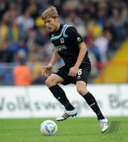 Fussball 2. Bundesliga: Eintracht Braunschweig -1860 Muenchen