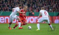 Fussball DFB Pokal Halbfinale 13/14: FC Bayern Muenchen - 1. FC Kaiserslautern