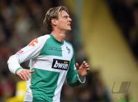 Fussball 1. Bundesliga: Bremen, BOROWSKI