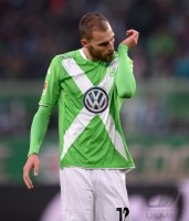 Fussball, 1. Bundesliga  Saison 2014/2015: VfL Wolfsburg - SC Freiburg
