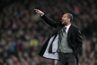 Fussball CHL  Saison 2010/2011:  Trainer Josep Guardiola (Barca)
