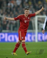 FUSSBALL INTERNATIONAL CHL VIERTELFINALE 12/13: Bastian Schweinsteiger (FC Bayern Muenchen)