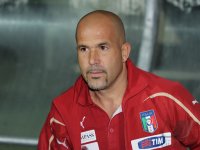 Fussball International  U 20 Laenderspiel:  Trainer Luigi Di Biagio (Italien)