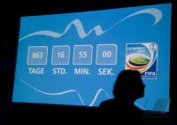 Frauen Fussball: Countdown fuer die Frauen-WM 2011 in der Rhein Neckar Arena in Sinsheim
