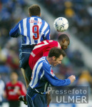 FUSSBALL 1.Bundesliga Spielszene Hertha - Bayer