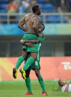 FUSSBALL  Olympia 2008   Vorrunde  Maenner  Nigeria - Japan