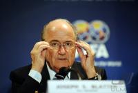 Fussball 58. FIFA Kongress 2008 PK Executive Committee BLATTER