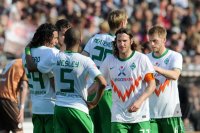 Fussball: 1. Bundesliga Saison 2010/2011: St. Pauli - Werder Bremen