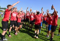 Fussball Relegation zur Oberliga, Rueckspiel 21/22: FC Holzhausen - FC Denzlingen