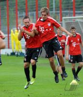 Fussball 1. Bundesliga: Training beim FC Bayern Muenchen