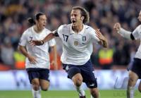 Fussball WM-Qualifikation: Jubel  Alberto GILARDINO (ITA)
