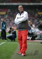 Fussball  1. Bundesliga  13/14: Trainer Huub Stevens (VfB Stuttgart)