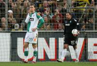 Fussball, 1. Bundesliga: Aachen - Bremen