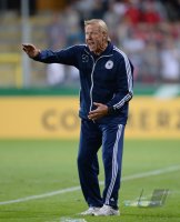Fussball International  U 21 Laenderspiel: Trainer Horst Hrubesch (Deutschland)