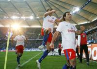Fussball, 1. Bundesliga: Hamburg - Wolfsburg