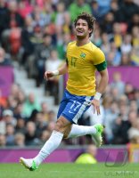 FUSSBALL Olympia 2012 Maenner: ALEXANDRE PATO (Brasilien)