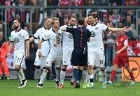Fussball 1. Bundesliga Saison 15/16: FC Bayern Muenchen -  Eintracht Frankfurt