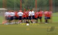 Fussball 1. Bundesliga: Training beim FC Bayern Muenchen