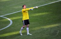 Fussball 1. Bundesliga : Torwart Rene Adler (Bayer 04 Leverkusen)