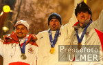 Olympische Winterspiele 2002  Rodeln Siegerehrung