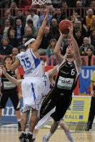 Basketball  1. Bundesliga  10/11 Walter Tigers Tuebingen - Deutsche Bank Skyliners