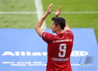 Fussball 1. Bundesliga Saison 21/22: Teampraesentation FC Bayern Muenchen