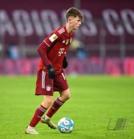 Fussball 1. Bundesliga Saison 21/22: FC Bayern Muenchen - Borussia Moenchengladbach