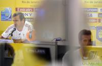 Pressconference for the upcoming Beach Soccer World Cup